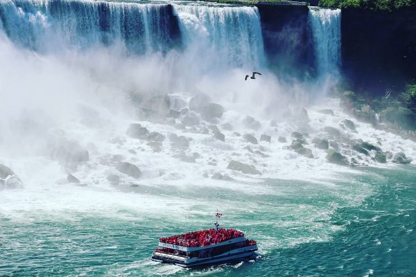 Au coeur des chutes du Niagara