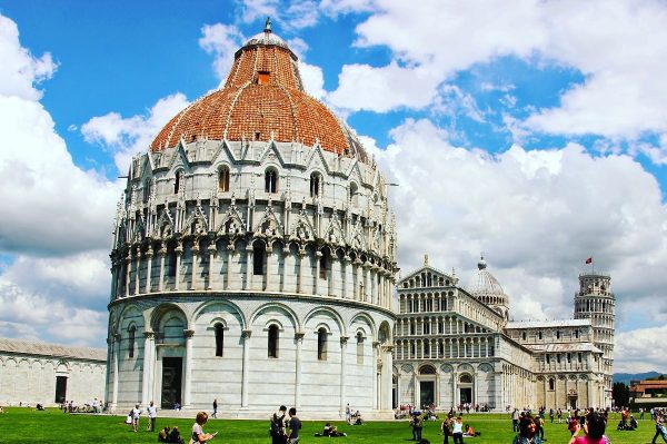 Visiter Pise : la Piazza del Duomo ou "Place des miracles"