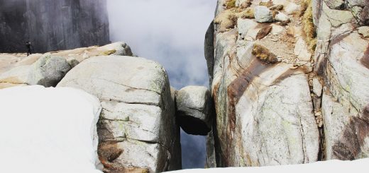 Le rocher Kjerag en Norvège