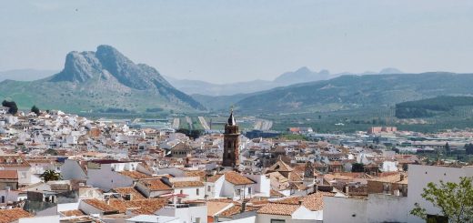 La ville d'Antequera en Andalousie