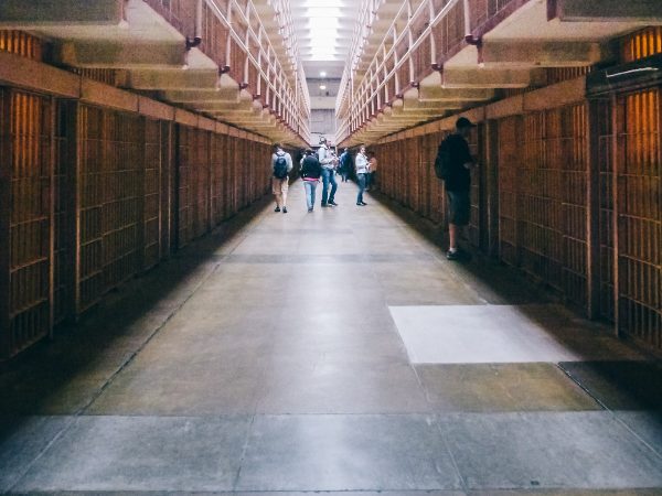 Cellules dans la prison d'Alcatraz