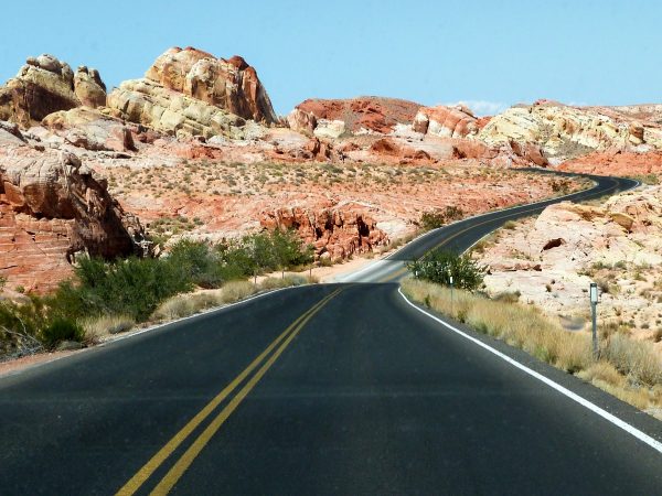 Les routes parcourues lors d'un roadtrip dans l'ouest américain