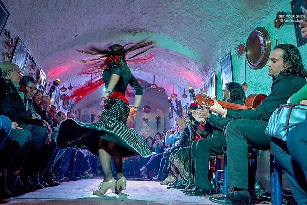 Spectacle de flamenco à Grenade