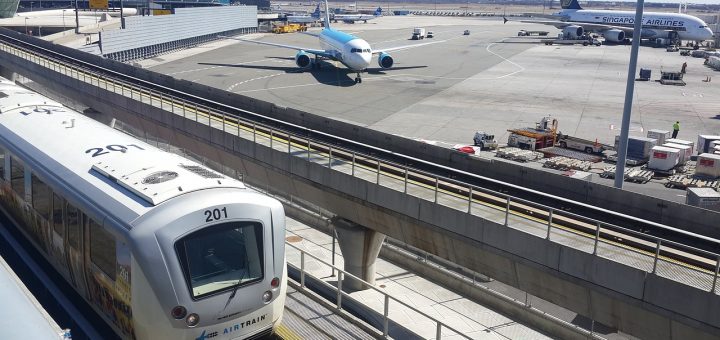 L'aéroport de JFK et son Air Train