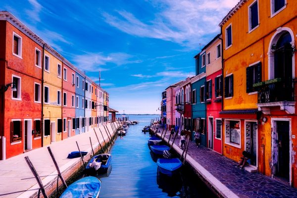 L'île de Burano à Venise