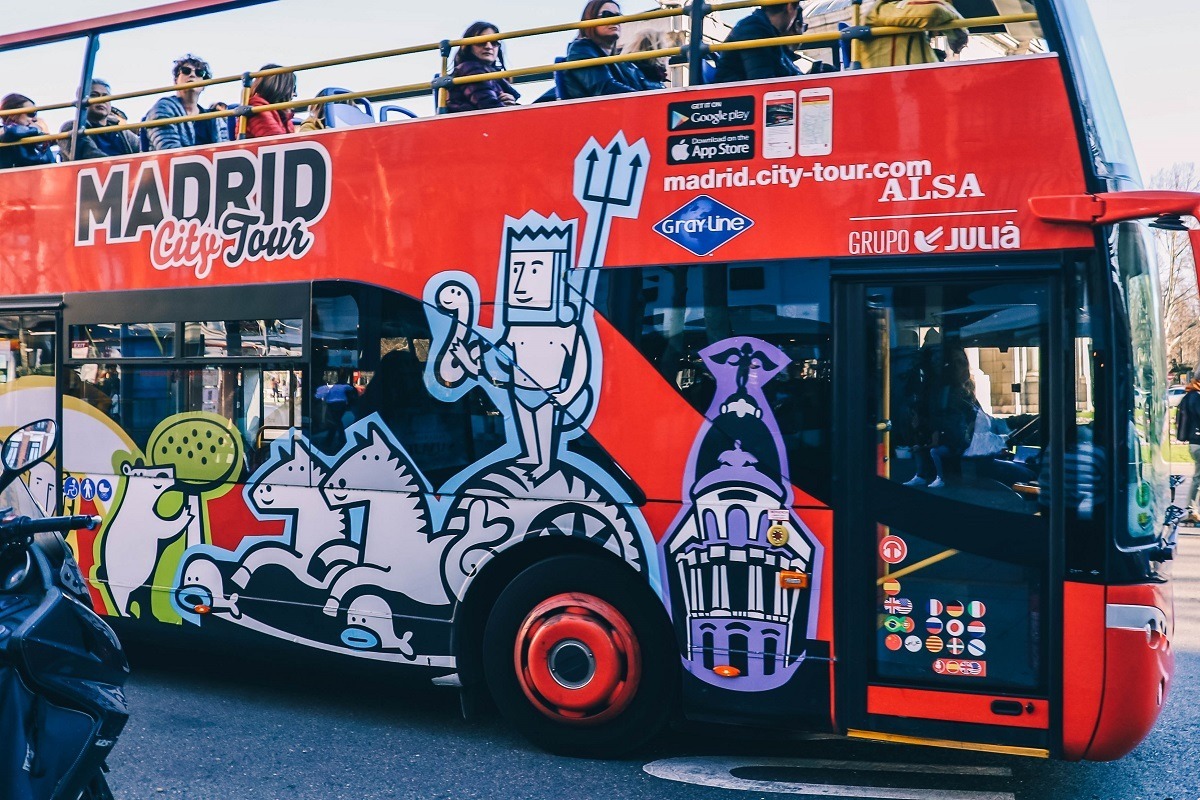Bus touristique de Madrid