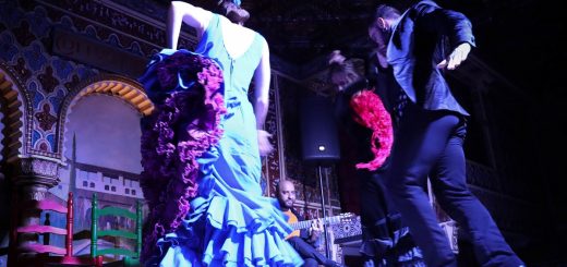 Danseurs d'un spectacle de flamenco à Madrid