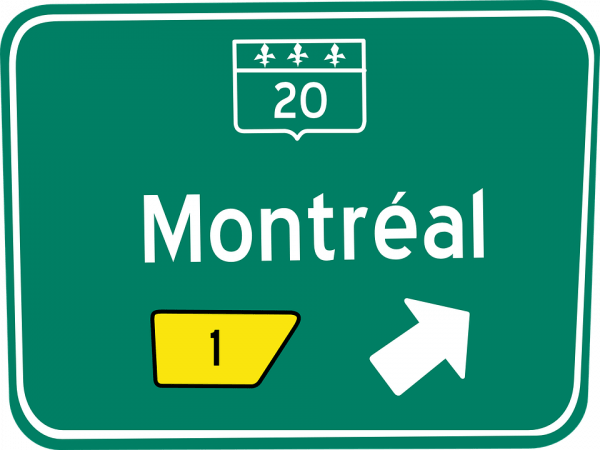 Panneau de Montréal
