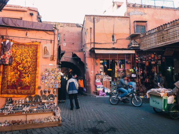 Dans les souks de Marrakech