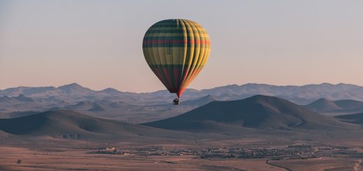 Vol en montgolfière près de Marrakech