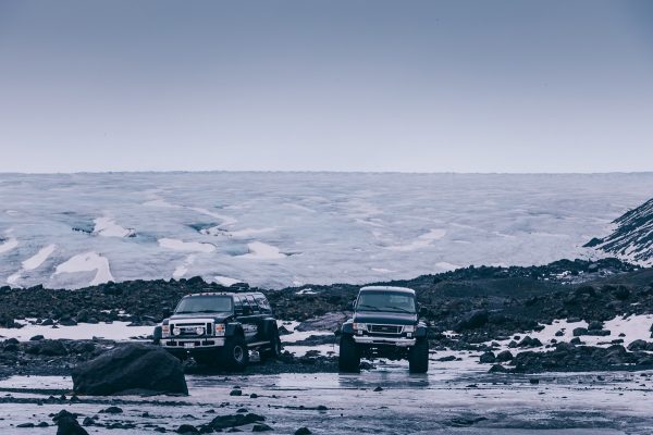 4x4 d'accès à la randonnée glacier en Islande