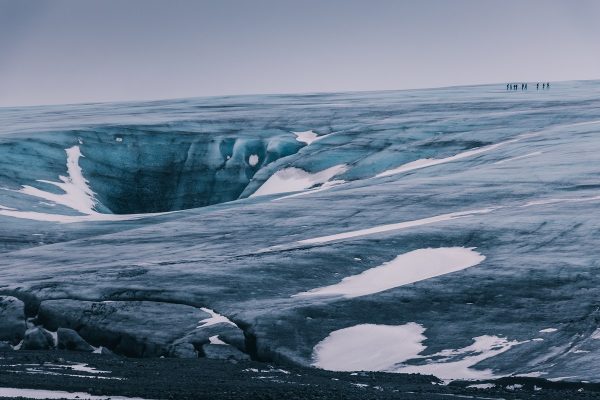 Randonnée sur le glacier Vatnajokull en Islande