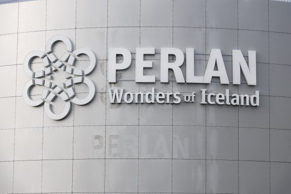 Façade du musée Perlan de Reykjavik