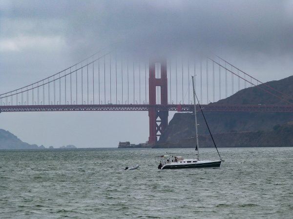 Bateau dans la baie de San Francisco