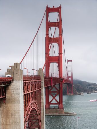 Pilier du Golden Gate
