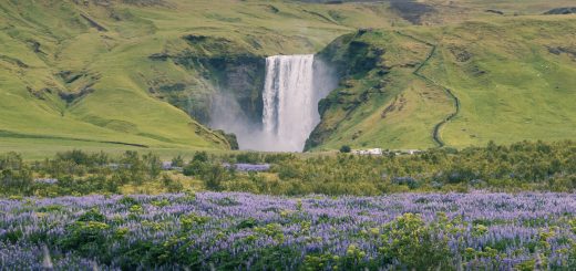 Paysage dans le sud de l'Islande