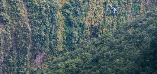 Hélicoptère à La Réunion
